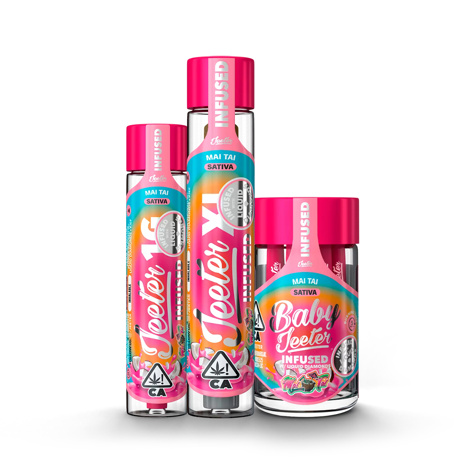 Infused PreRolls Full Lineup Jeeter